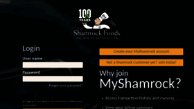What Myshamrock.com website looked like in 2022 (2 years ago)