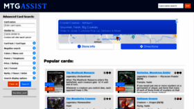 What Mtgassist.com website looked like in 2022 (2 years ago)