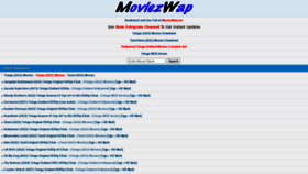 What Moviezwap.me website looked like in 2022 (2 years ago)