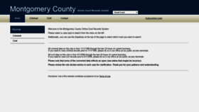 What Montgomery.tncrtinfo.com website looked like in 2022 (2 years ago)