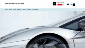 What Martiscarcollection.com website looked like in 2022 (3 years ago)