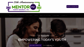 What Mentorga.org website looked like in 2022 (2 years ago)