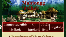 What Mahjonggjatekok.com website looked like in 2022 (1 year ago)