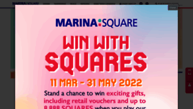 What Marinasquare.com.sg website looked like in 2022 (2 years ago)