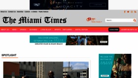 What Miamitimesonline.com website looked like in 2022 (2 years ago)