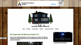 What Morelikehome.net website looked like in 2022 (3 years ago)