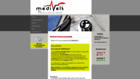 What Medivelt.be website looked like in 2022 (1 year ago)