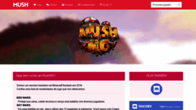 What Mush.com.br website looked like in 2022 (1 year ago)