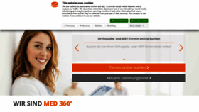 What Med360grad.de website looked like in 2022 (2 years ago)