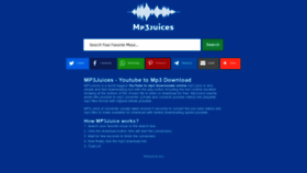 What Mp3juice.cyou website looked like in 2022 (2 years ago)