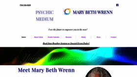 What Marybethwrenn.com website looked like in 2022 (1 year ago)