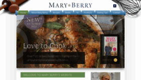 What Maryberry.co.uk website looked like in 2022 (1 year ago)