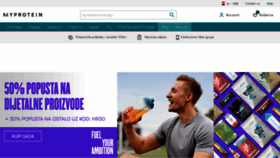 What Myprotein.hr website looked like in 2022 (2 years ago)