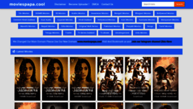 What Moviespapa.world website looked like in 2022 (2 years ago)