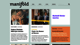 What Manifold.press website looked like in 2022 (1 year ago)