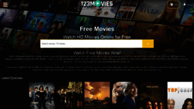 What Movies123.onl website looked like in 2022 (2 years ago)