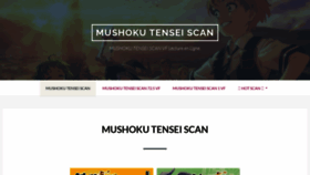 What Mushokutensei-scan.com website looked like in 2022 (1 year ago)