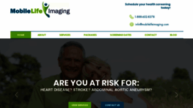What Mobilelifeimaging.com website looked like in 2022 (1 year ago)