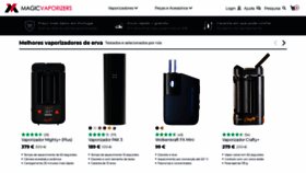 What Magicvaporizers.pt website looked like in 2022 (1 year ago)