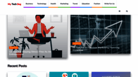 What Mytechbug.com website looked like in 2022 (3 years ago)