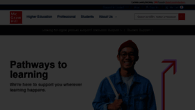 What Mheducation.ca website looked like in 2022 (3 years ago)