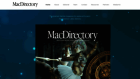 What Macdirectory.com website looked like in 2022 (1 year ago)
