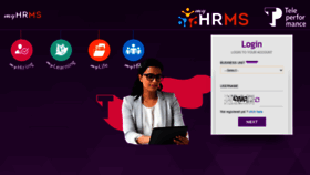 What Myhrms.teleperformancedibs.com website looked like in 2022 (1 year ago)