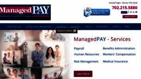 What Managedpay.com website looked like in 2022 (1 year ago)