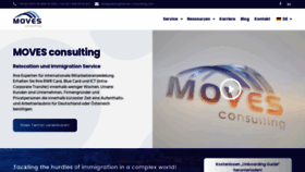 What Moves-consulting.com website looked like in 2022 (2 years ago)