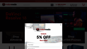 What Motionmedia.com website looked like in 2022 (1 year ago)