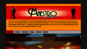 What Muska-odela-maestro-piramida.rs website looked like in 2022 (1 year ago)