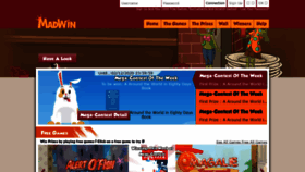 What Madwin.com website looked like in 2022 (1 year ago)