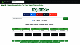 What M4uhd.cc website looked like in 2022 (1 year ago)