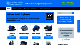 What Michael-smith-engineers.co.uk website looked like in 2022 (1 year ago)