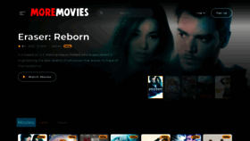 What Moremovies.co website looked like in 2022 (1 year ago)