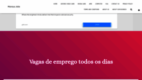 What Manausjobs.com.br website looked like in 2022 (1 year ago)