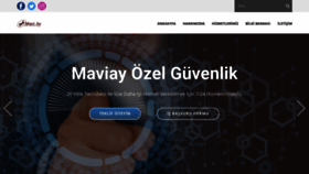 What Maviayguvenlik.com website looked like in 2022 (1 year ago)