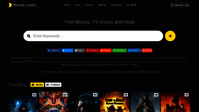 What Moviecrumbs.net website looked like in 2022 (1 year ago)