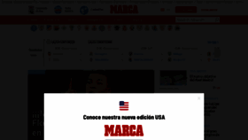 What Marca.com website looked like in 2022 (1 year ago)