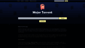 What Mejortorrent.wtf website looked like in 2022 (1 year ago)