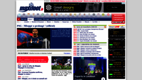 What Maxifoot.fr website looked like in 2022 (1 year ago)