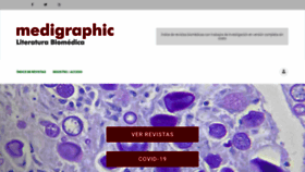 What Medigraphic.com website looked like in 2022 (1 year ago)