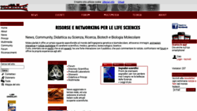 What Molecularlab.it website looked like in 2022 (1 year ago)
