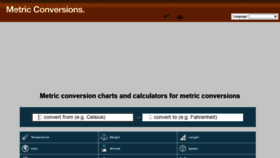 What Metric-conversions.org website looked like in 2022 (1 year ago)