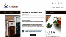 What Mojakava.eu website looked like in 2022 (3 years ago)