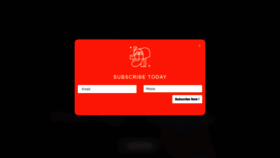 What Menu91.com website looked like in 2022 (1 year ago)