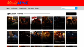 What Movieapne.co website looked like in 2022 (1 year ago)