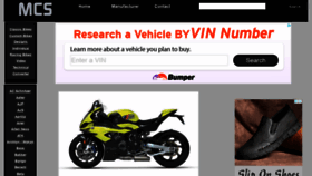 What Motorcyclespecs.co.za website looked like in 2022 (1 year ago)