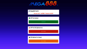 What Mega888apk.app website looked like in 2022 (1 year ago)
