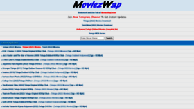 What Moviezwap.pw website looked like in 2022 (1 year ago)
